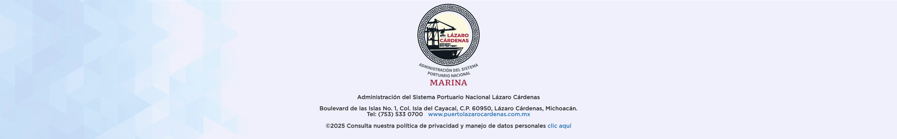 Banner Institucional ASIPONA Lázaro Cárdenas